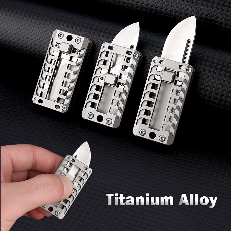 Power Key Tools - D2 stalowy nóż przesuwny kreatywne mechaniczne