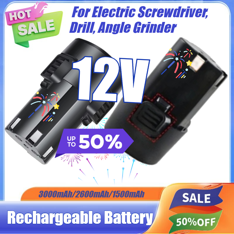 Power Tools Universal Battery - Nowy uniwersalny akumulator litowo-jonowy 12V 1500mAh-3000mAh