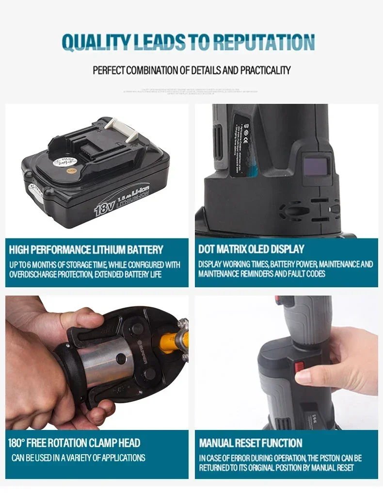 Power Tools Cordless - 2026/Dostępny Próbny Model Zupper PZ-1930 Prasa