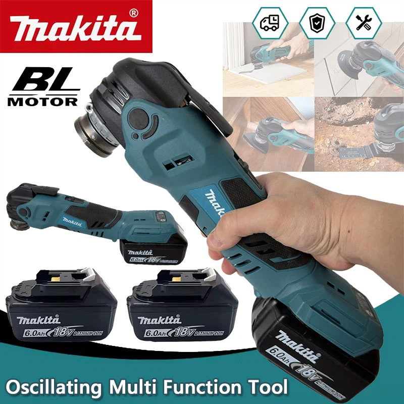 Power Tools Universal Battery - Elektryczna piła oscylacyjna wielofunkcyjna Makita z