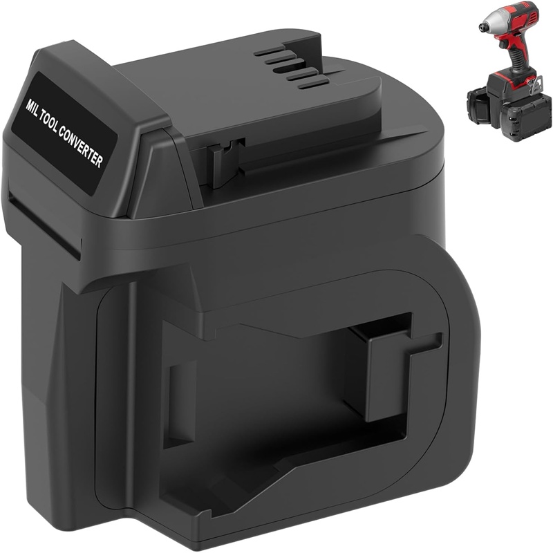Power Tools Red - Adapter baterii 2 w 1 do