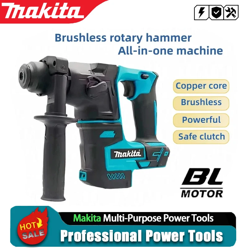 Power Tools Universal Battery - Makita Bezszczotkowy Wiertarko-Wkrętarka Udarowa Akumulatorowa 18V