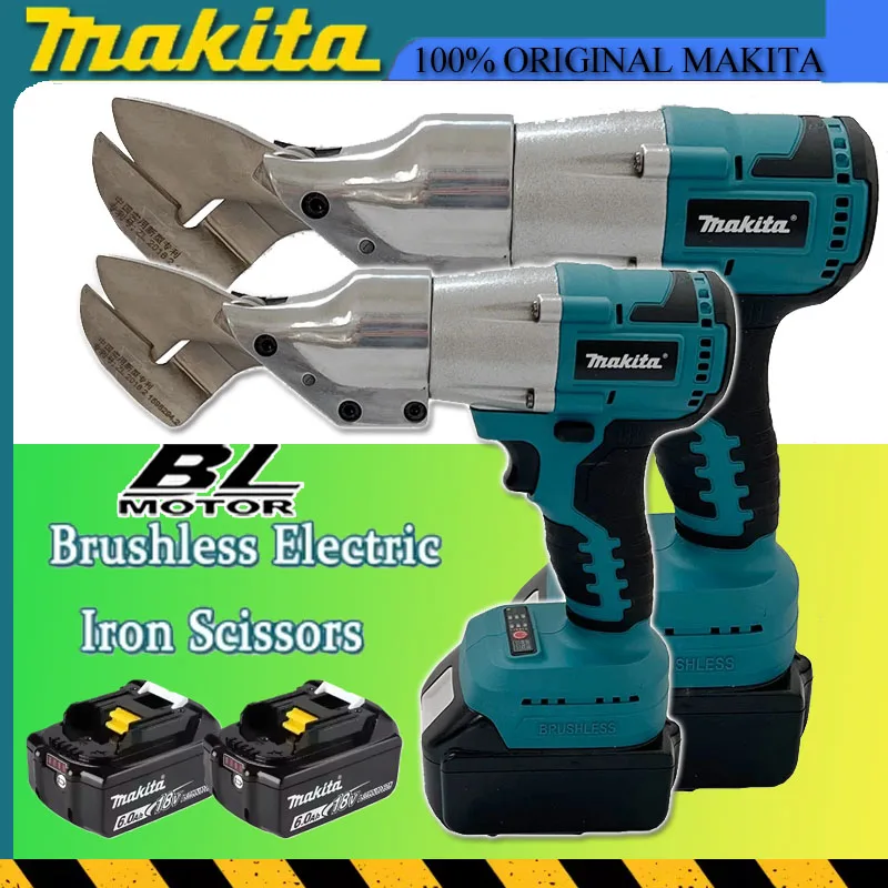 Power Tools Universal Battery - Nożyce do blachy Makita, bezszczotkowe, elektryczne,