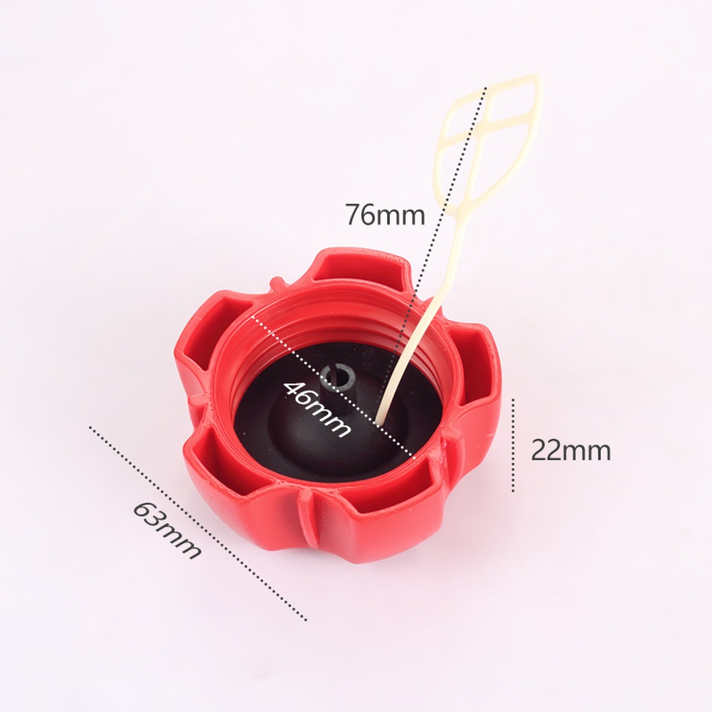 Czerwona plastikowa pokrywka w – Power Tools Red recenzja i cena