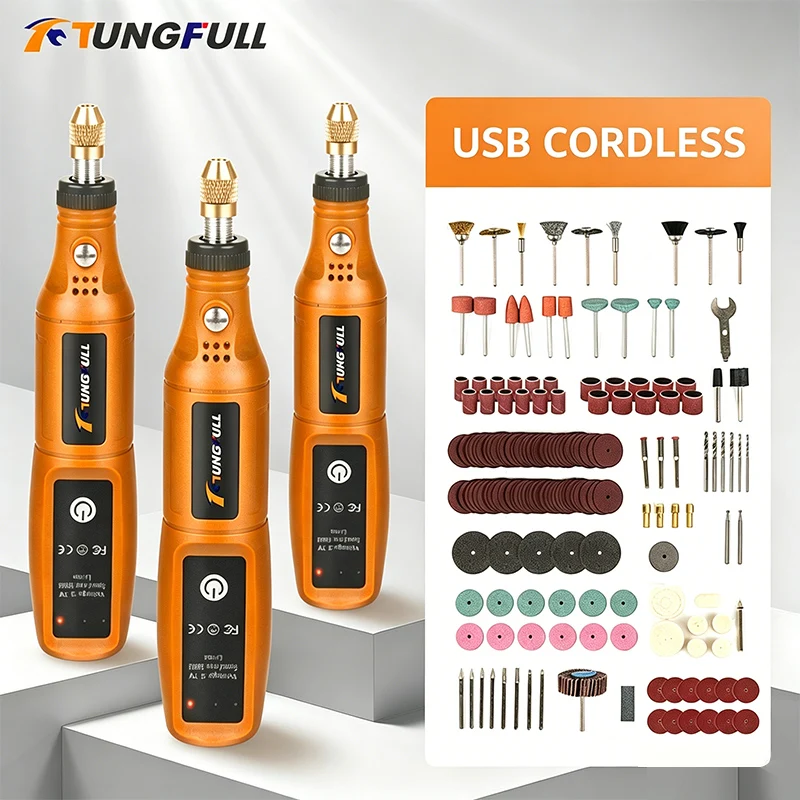 TUNGFULL Mini Elektryczna Szli – Power Tools Universal Battery recenzja i cena
