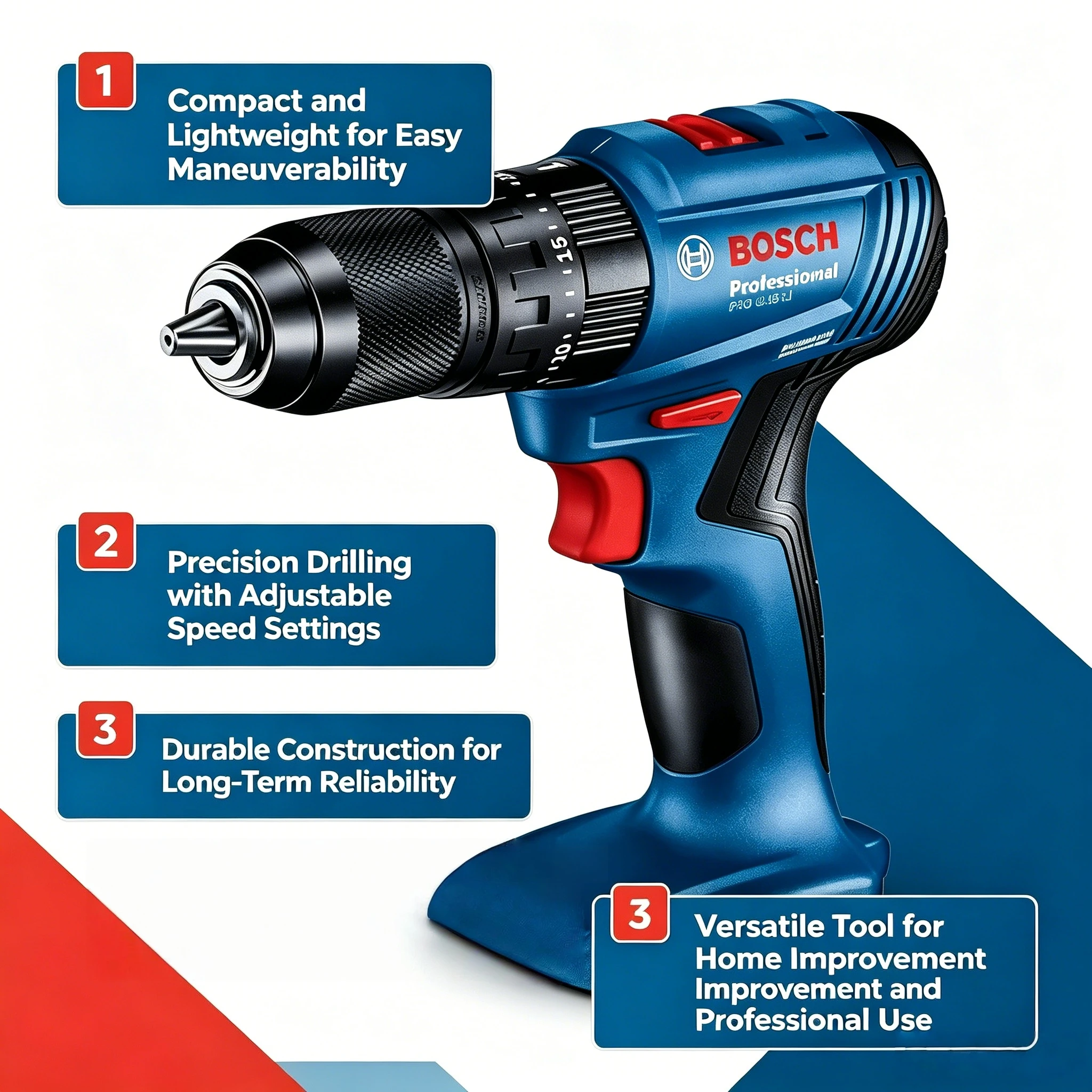 Wiertarko-wkrętarka udarowa Bo – Cordless Drill Driver recenzja i cena
