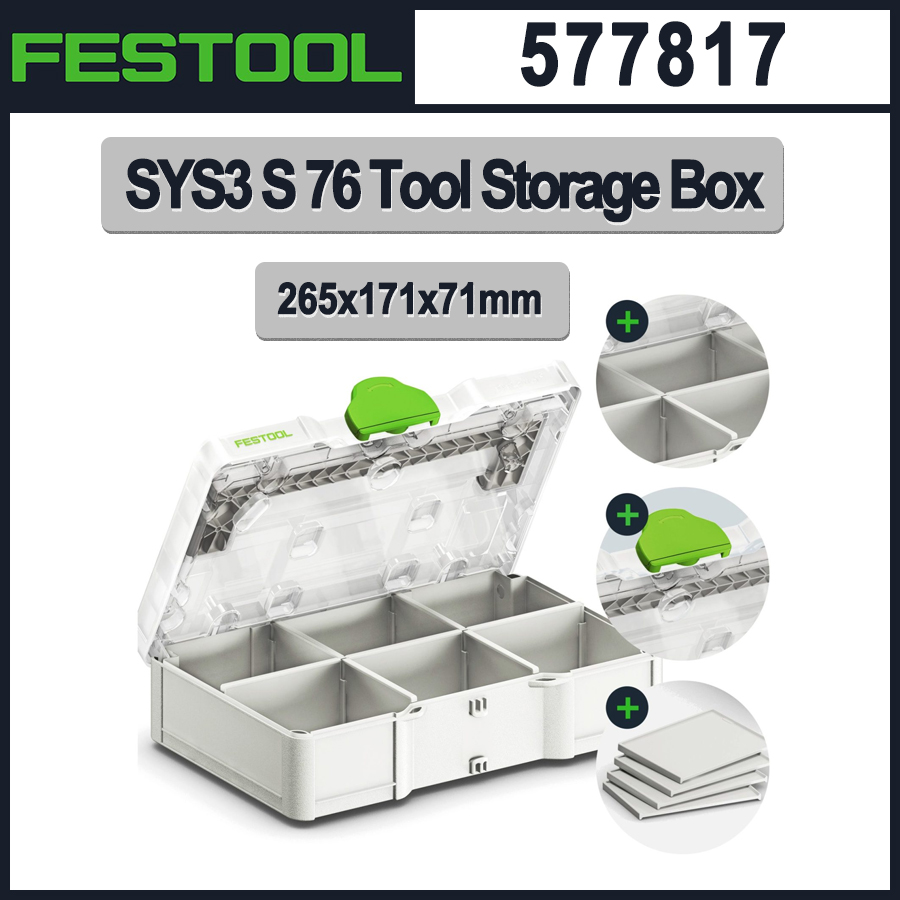 FESTOOL SYS3 S 76 Skrzynka do  – Power Tools Festool recenzja i cena