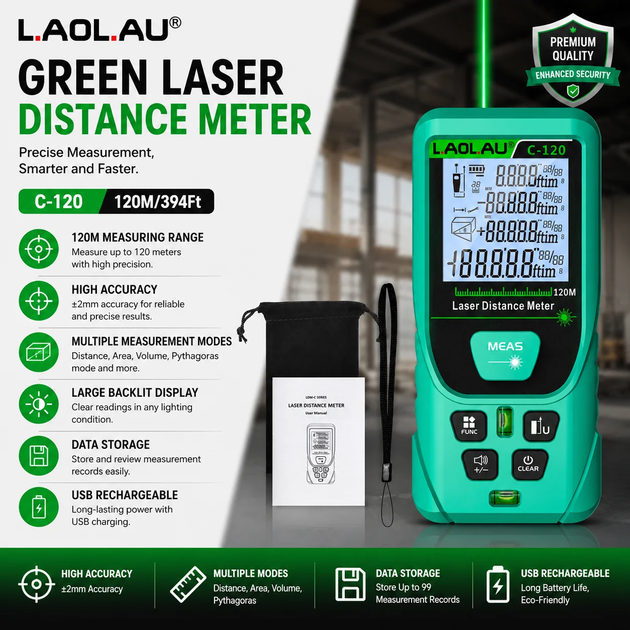 LAOLAU Cyfrowy laserowy dalmie – Power Tools Red recenzja i cena