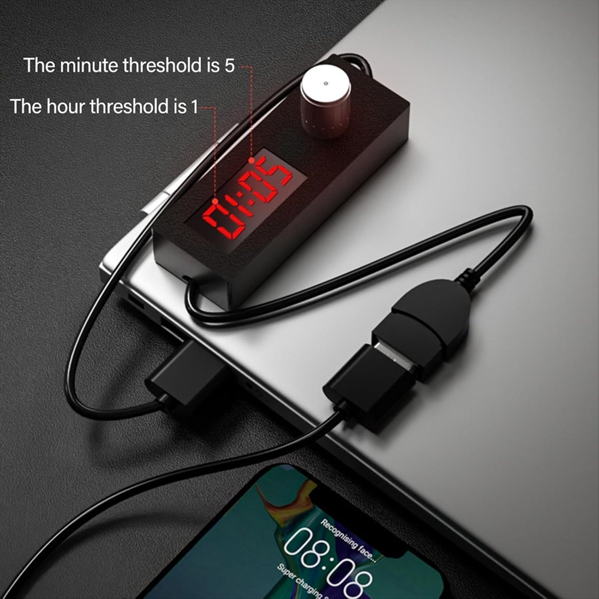 Przewód zasilający USB z timer – Power Tools Mall recenzja i cena
