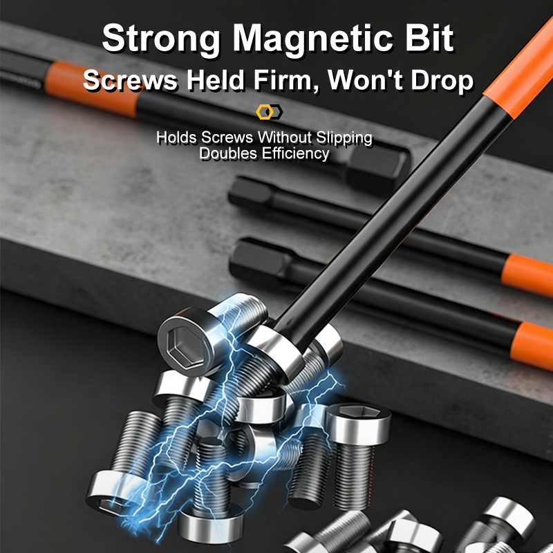Bity sześciokątne czarne magne – Power Key Tools recenzja i cena