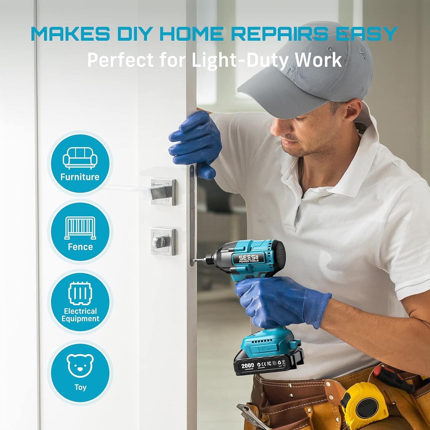 Wkrętarka elektryczna Seesii 1 – Cordless Drill Driver recenzja i cena