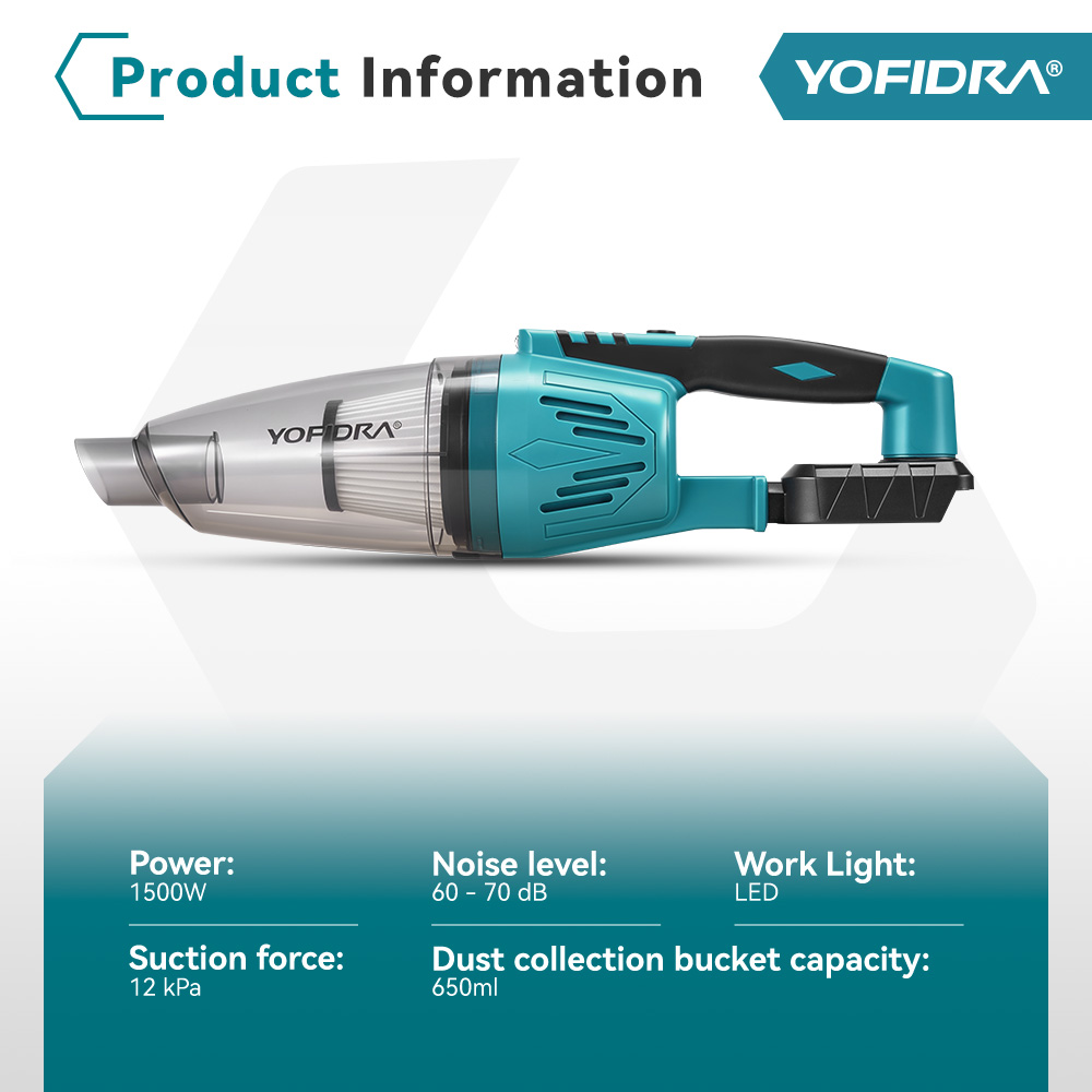 Odkurzacz elektryczny YOFIDRA  – Power Tools Universal Battery recenzja i cena