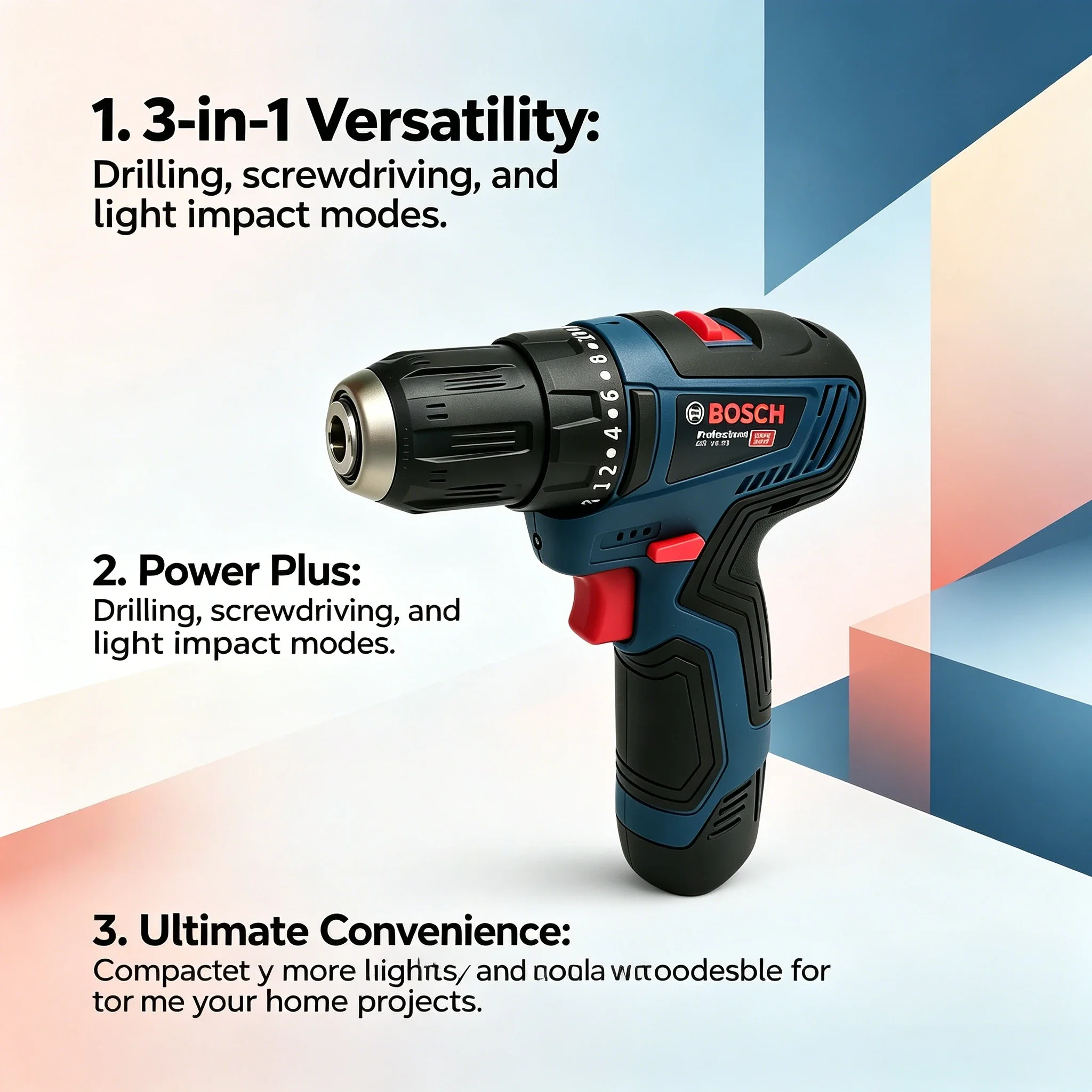 Wiertarko-wkrętarka Bosch GSB  – Cordless Drill Driver recenzja i cena