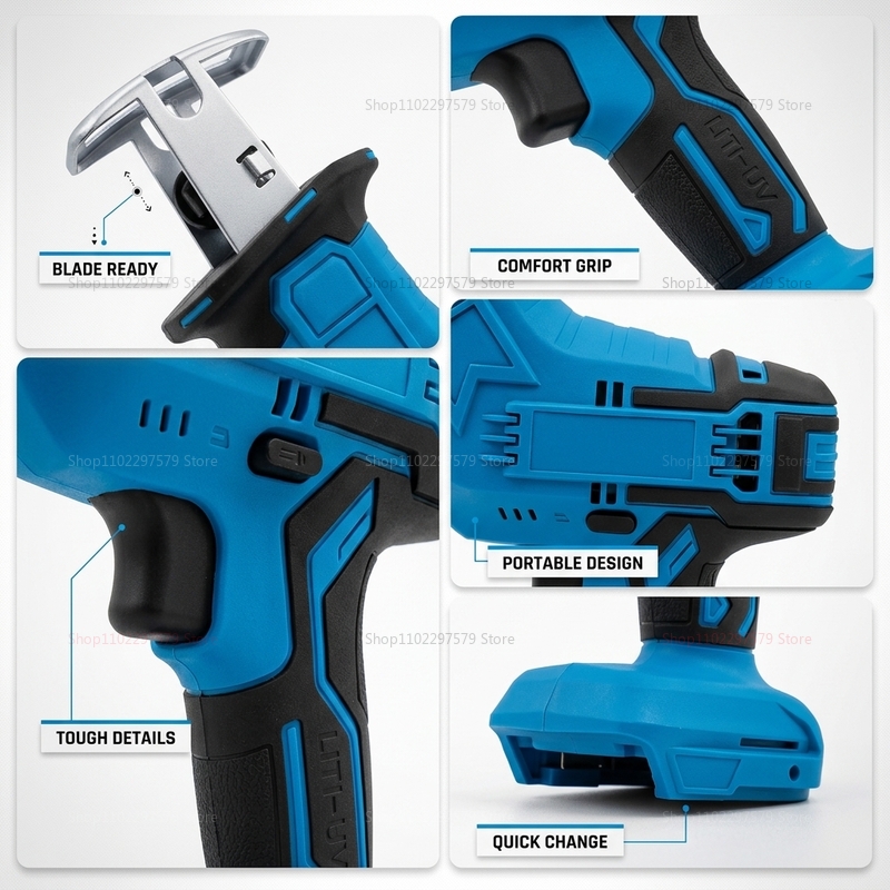 Akumulatorowa piła szablasta,  – Power Tools For Construction Work recenzja i cena