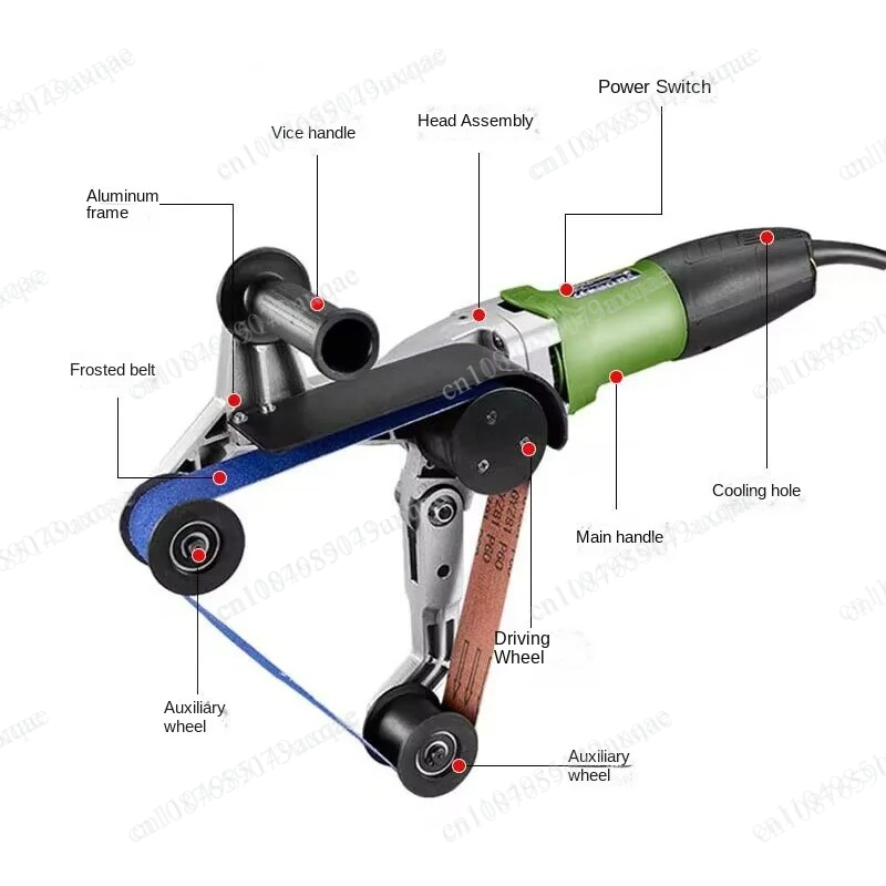 Ręczna szlifierka taśmowa do p – Belt Sander Portable recenzja i cena
