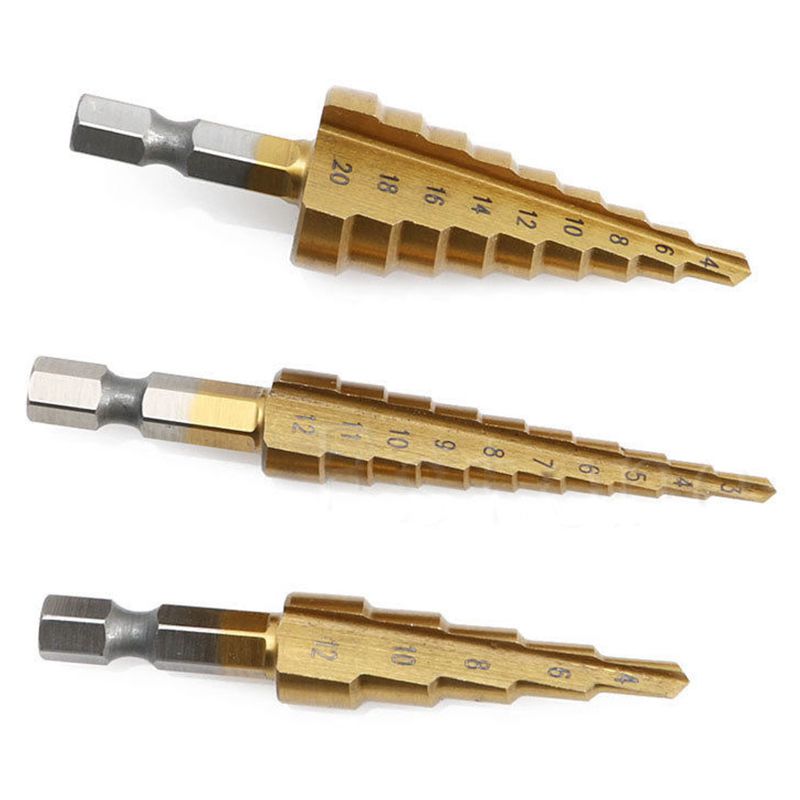 Zestaw 3 szt. stopniowych wier – Power Tools Mall recenzja i cena
