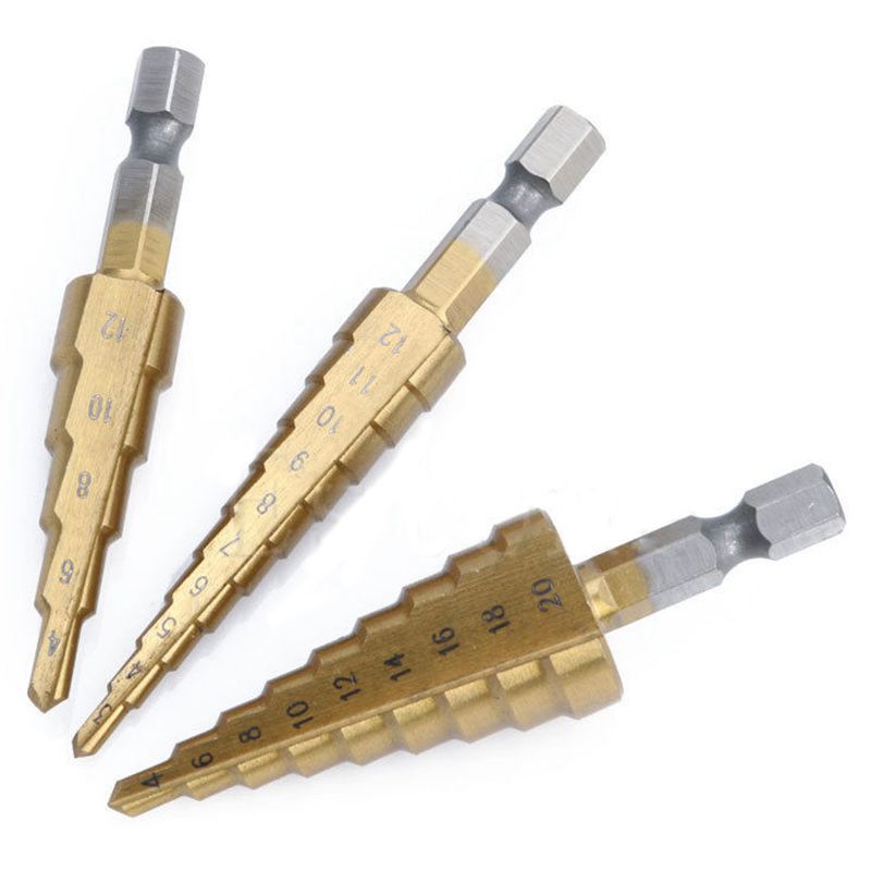 Zestaw 3 szt. stopniowych wier – Power Tools Mall recenzja i cena